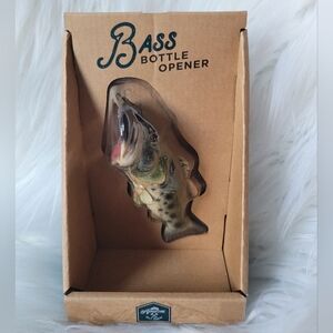 Adventure Is Out There Bass Bottle Opener